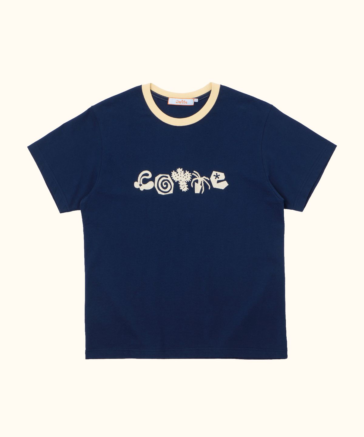 꼬떼(COTTE) 두들가든 티셔츠(네이비)