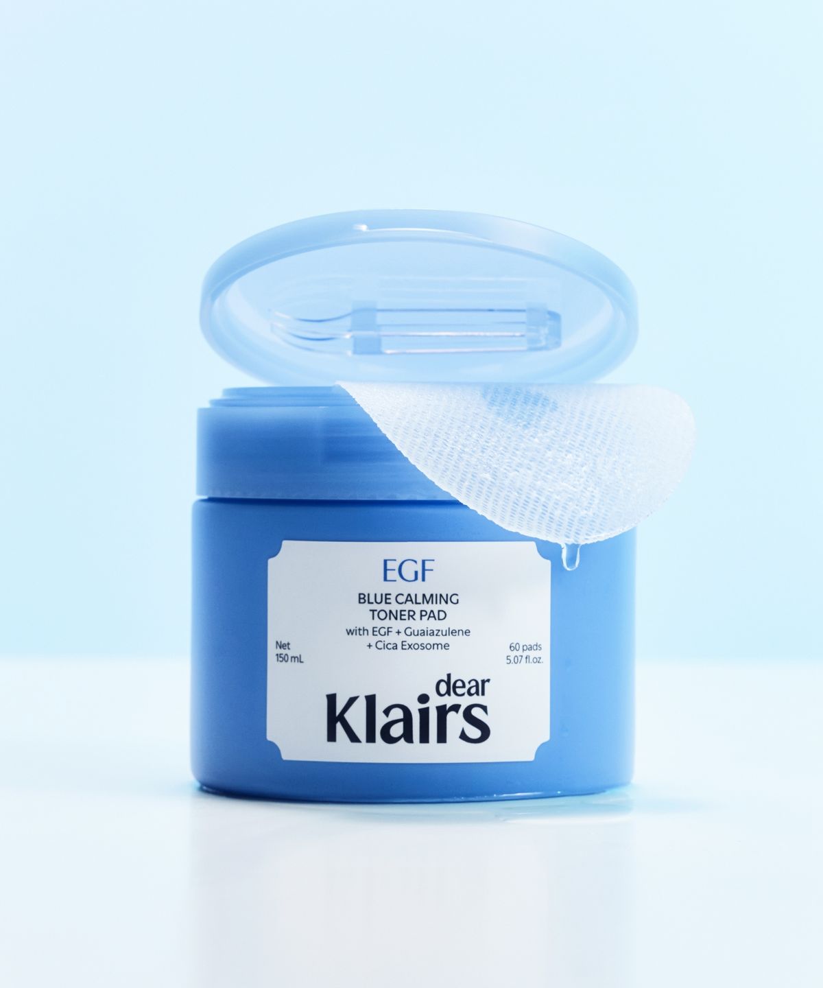 클레어스(KLAIRS) EGF 블루 진정 토너 패드 60매