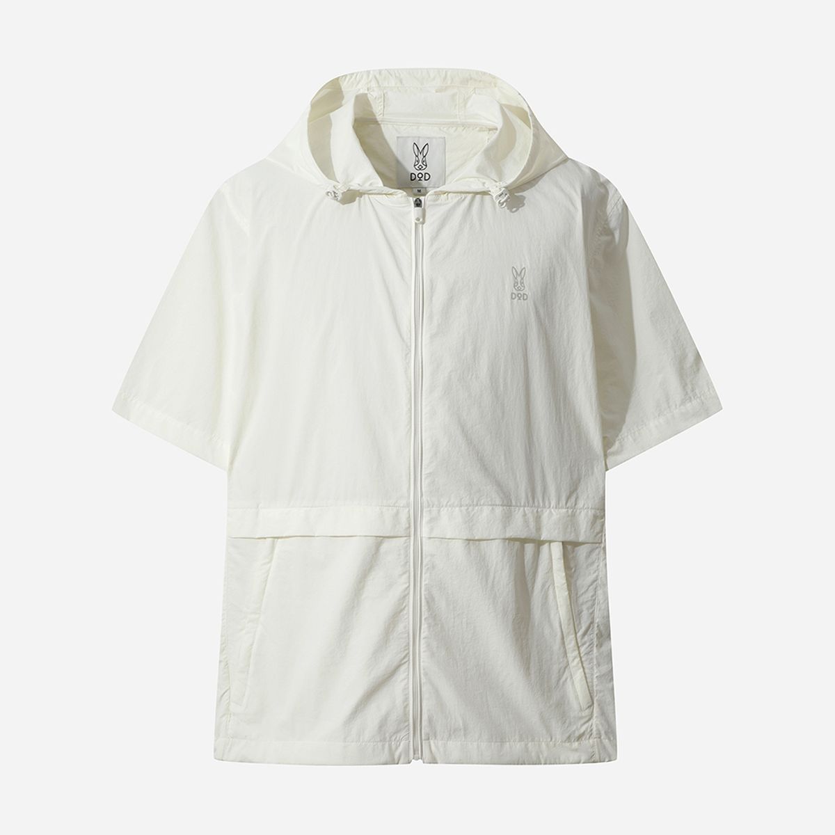 디오디(DOD) 아이스웨이브 후드반팔자켓 남자(OFF WHITE 2)