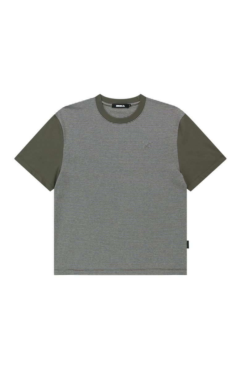 STAR STRIPE T-SHIRT [BROWN]