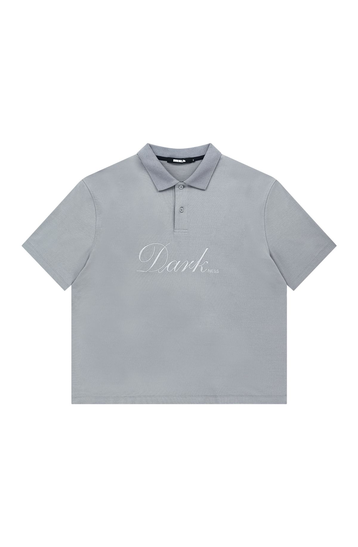메아(MEA) DARKNESS S/SLEEVES POLO [GREY]