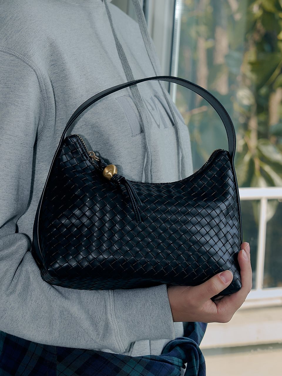 [DENU]韓国流行★Jane Weaving Tote Bag(5color) DENU]韓国流行☆Jane Weaving Tote Bag(5color) (DENU/トート
