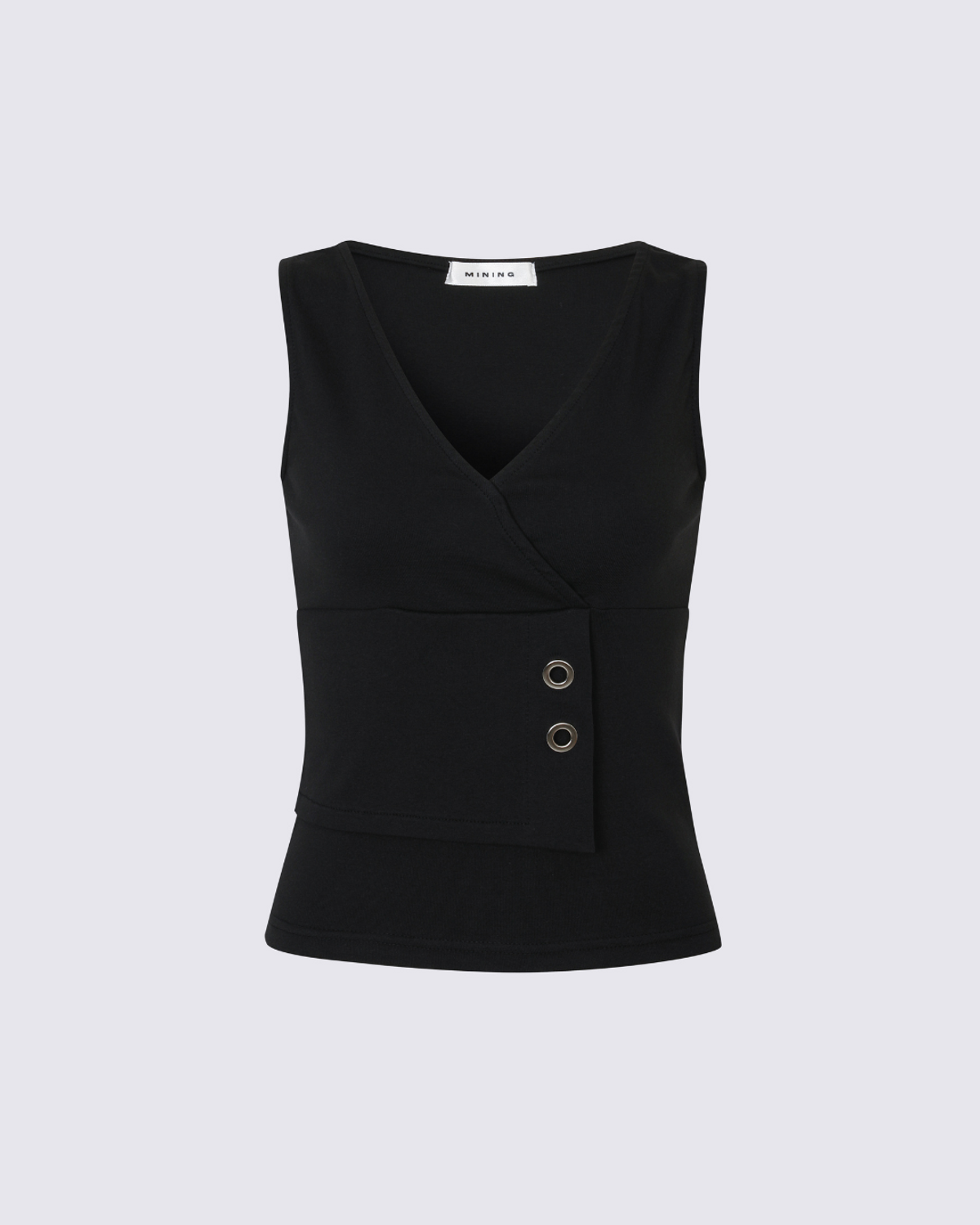 마이닝 컬렉터(MININGCOLLECTOR) Aylet Top, black