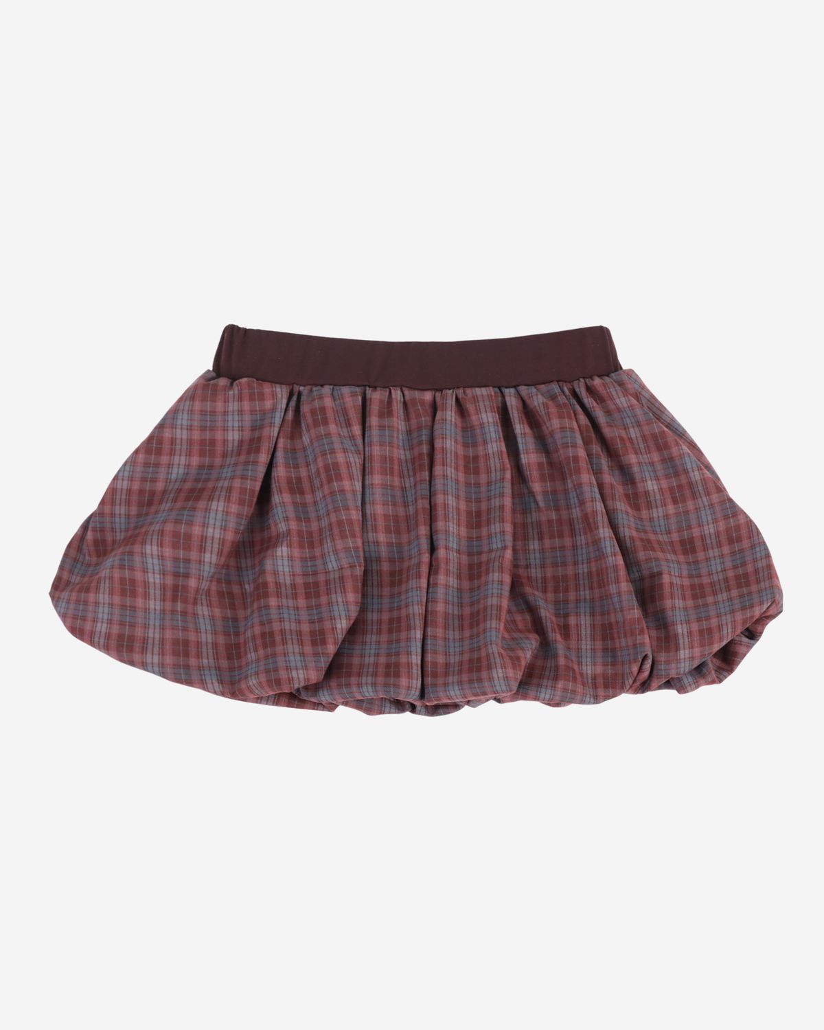 달링유어배드(DARLING, YOU'RE BAD) ROSY CHECK BALLOON SKIRT