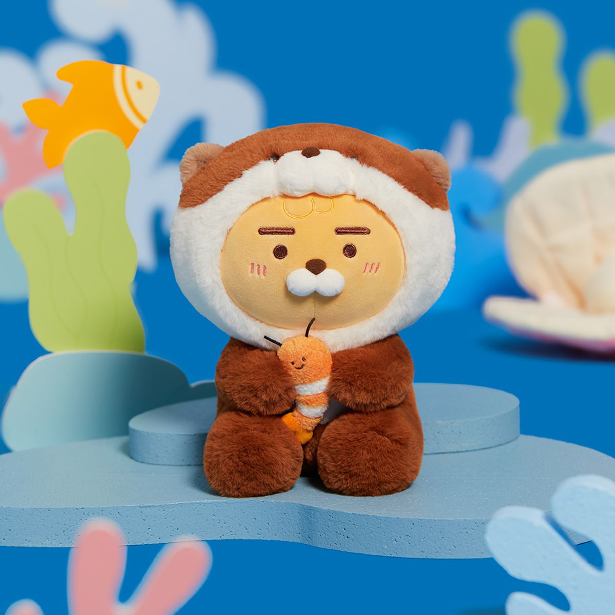카카오프렌즈(KAKAO FRIENDS) FRIENDZOO 해달 인형_리틀라이언