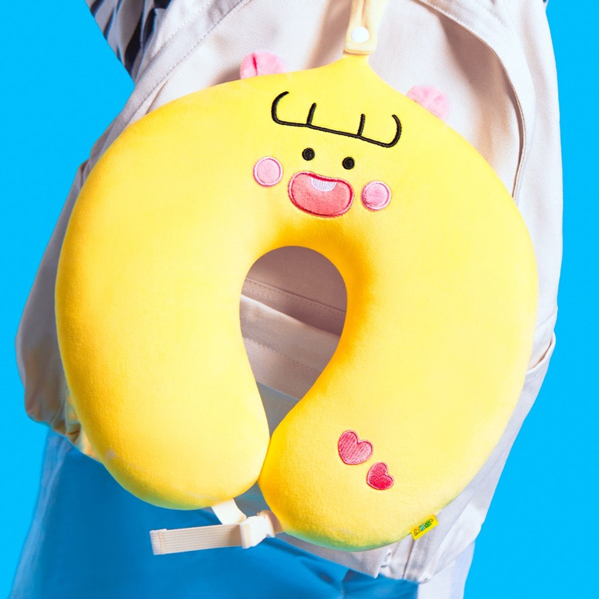 카카오프렌즈(KAKAO FRIENDS) 쬬르디 목베개_뽀짝쬬