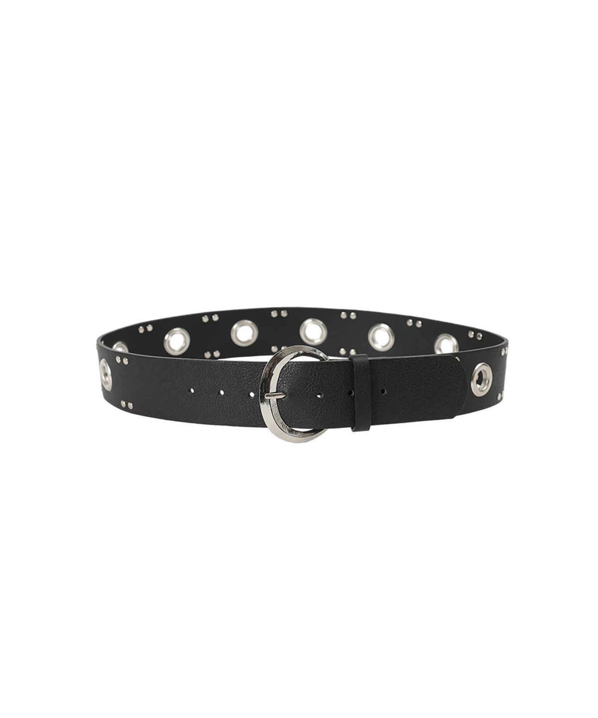 샌드뮤지엄(SAND MUSEUM) EYELET LEATHER BELT [Black]