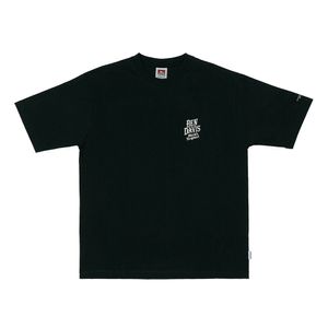 화이트라벨 클래식 로고 티셔츠 블랙