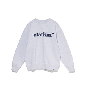 마크엠 베이직 로고 크루넥 스웨트 (MIIBA8701)