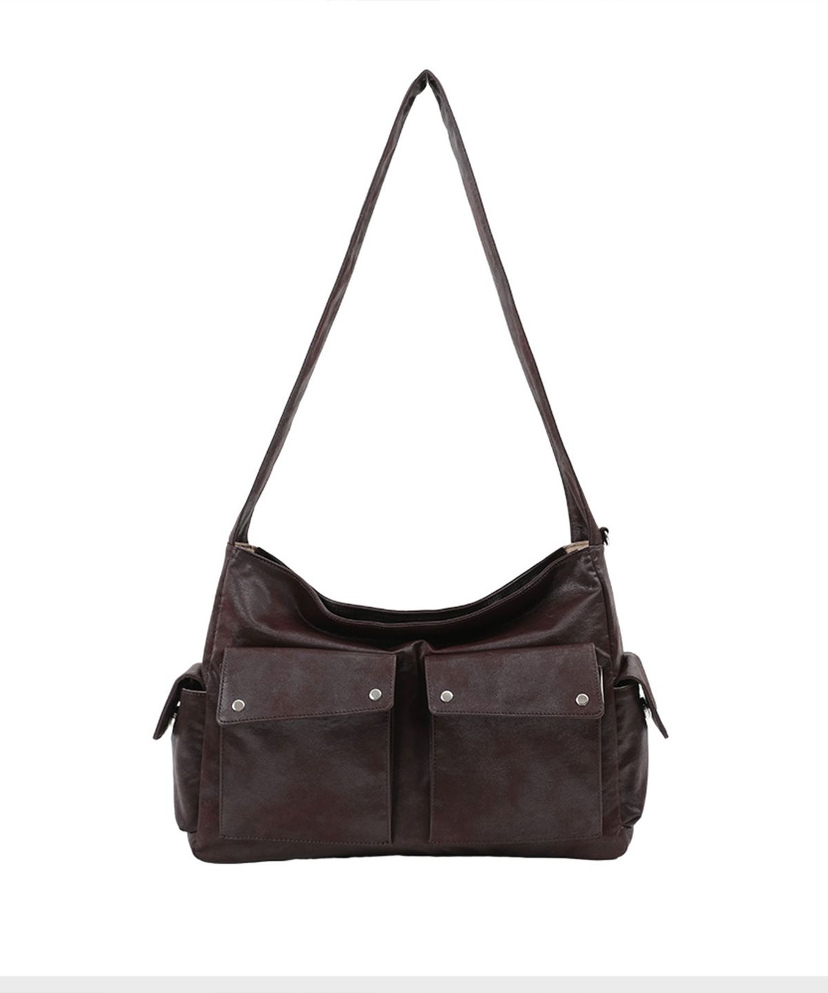 샌드뮤지엄(SAND MUSEUM) FATIGUE CROSS BAG [Burgundy]