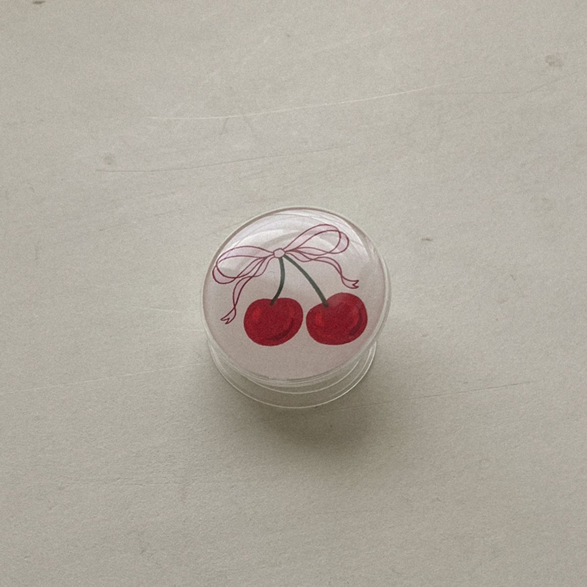 메이드모먼(MADEMOMENT) ribbon cherry 디자인 [에폭시톡]