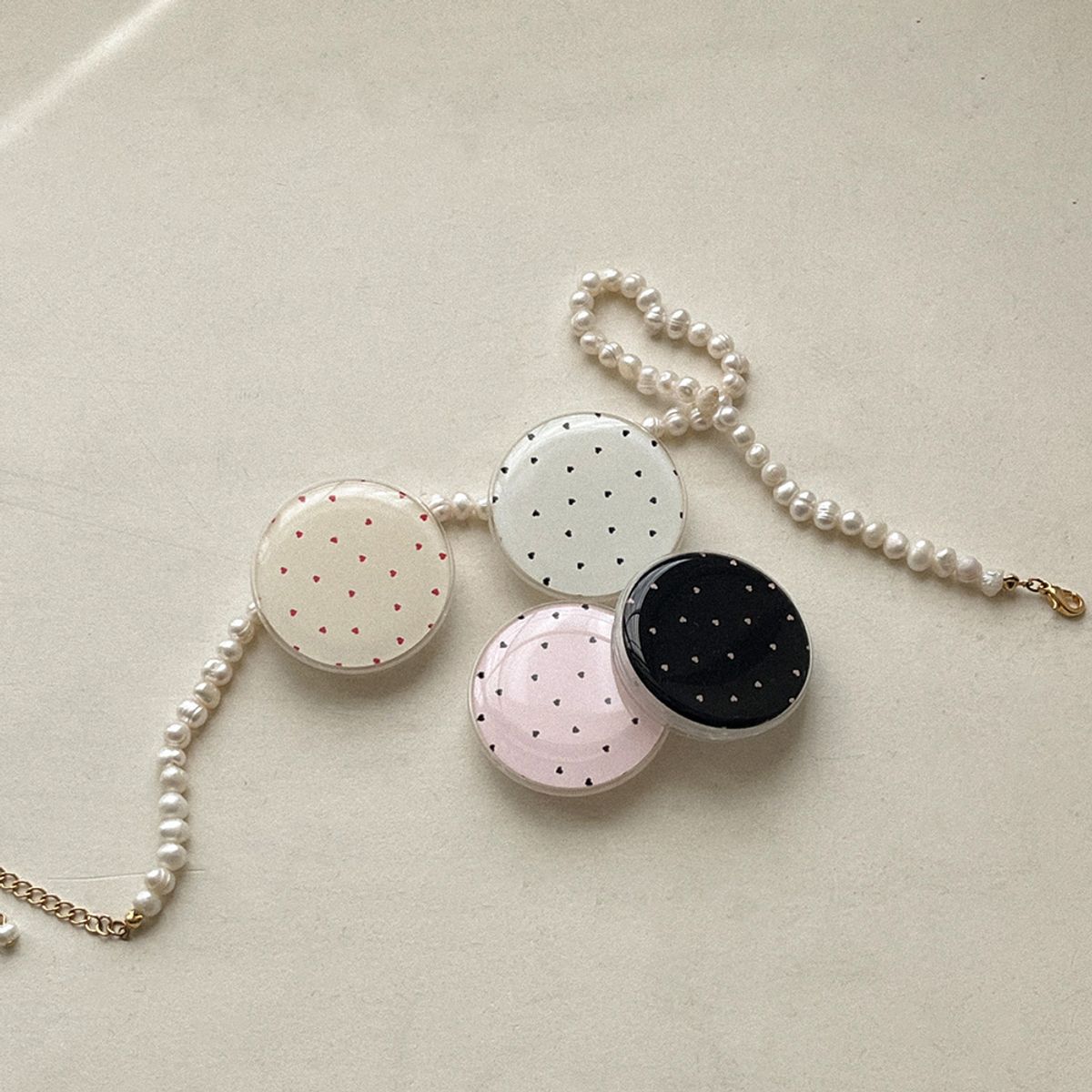 메이드모먼(MADEMOMENT) dotty love 디자인 [에폭시톡]