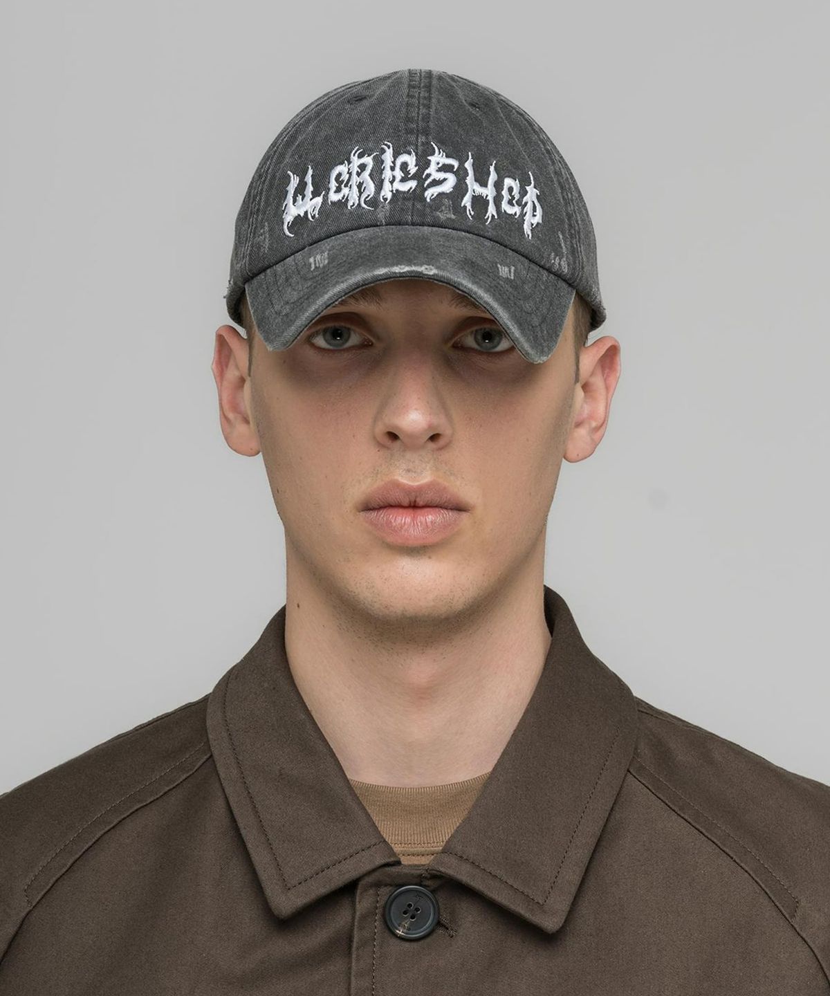 032씨(032C) (U) 페이스리스 캡 워시드 블랙 FAITHLESS CAP WASHED BLACK