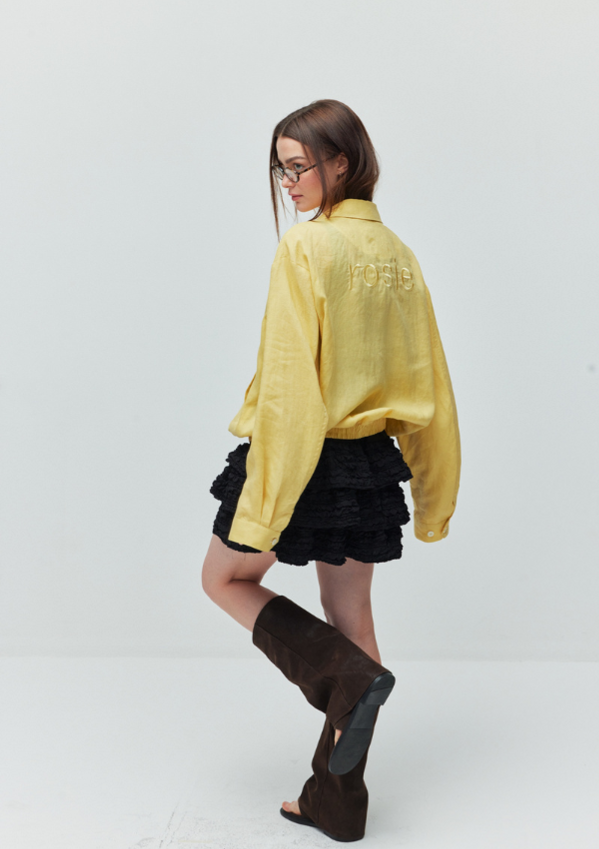 로지(ROSIE) Danial linen jacket_yellow