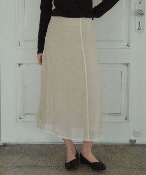 See-through Layered Skirts_CTS608(3color)
