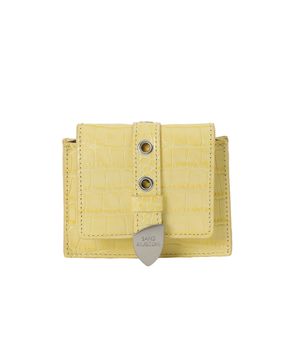 WESTERN CROCO WALLET [Lemon]