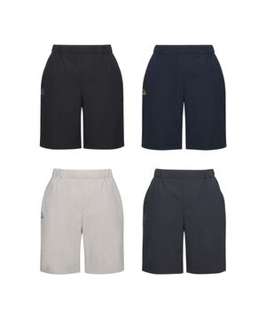 [2PACK] 컬러로고 5부 반바지