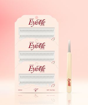 아이미 컷팅 가닥 속눈썹 3개 세트 (6종 택3) (+ 미니 라운드팁 트위저)