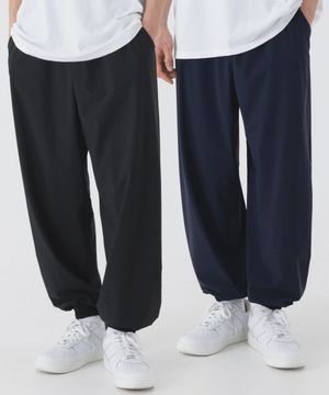 [2 PACK] 쿨 스판 세미 와이드 조거 팬츠 (2color)