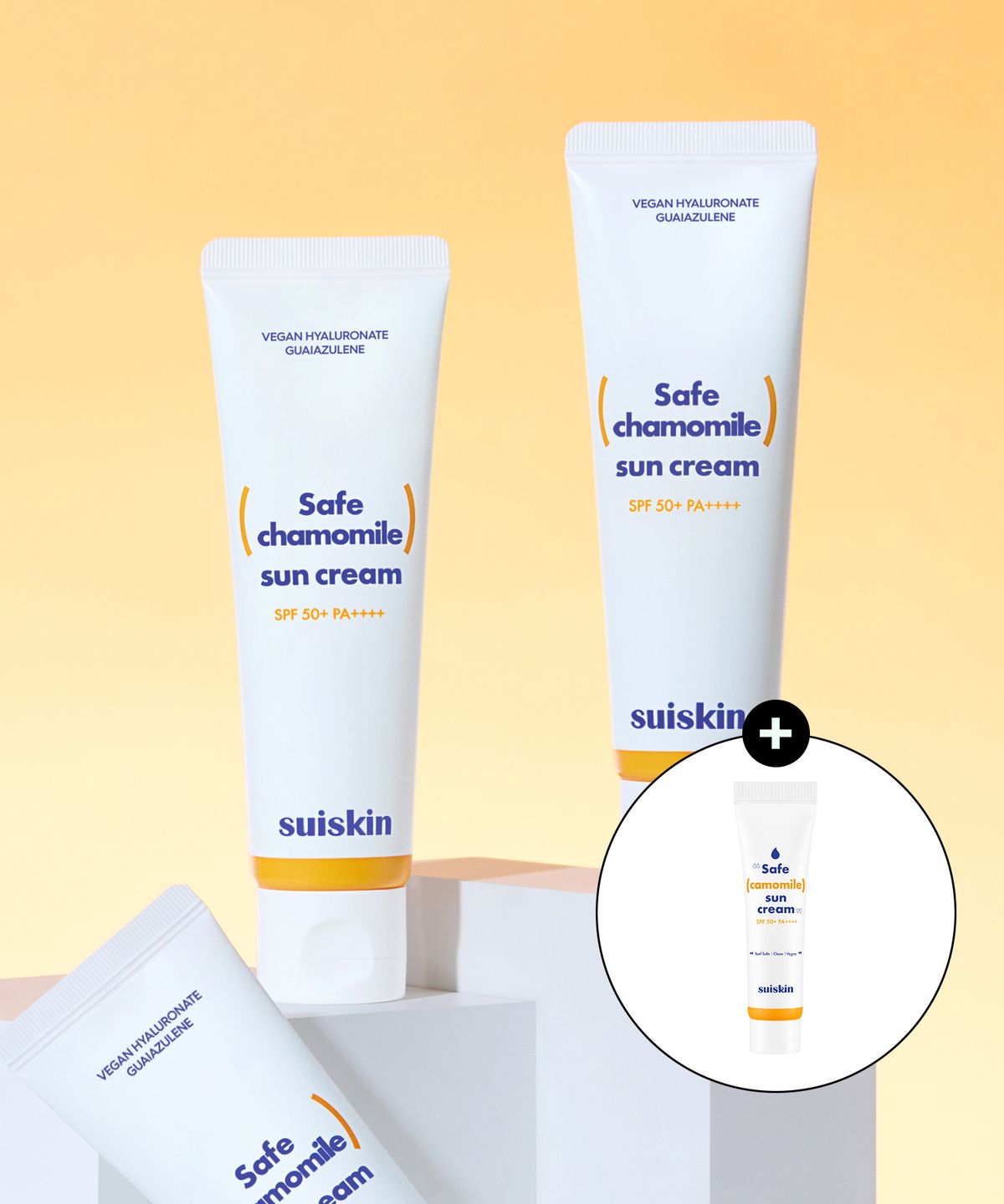 수이스킨(SUISKIN) 착한 들국화 선크림 50ml+50ml+20ml 증정