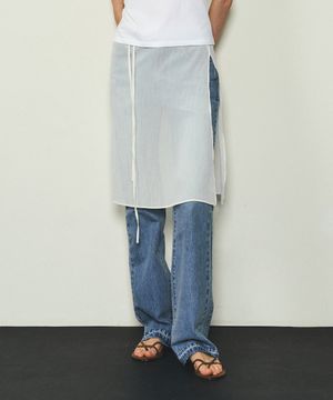 에브리웨어 레이어드 랩 스커트_CTA915(화이트)