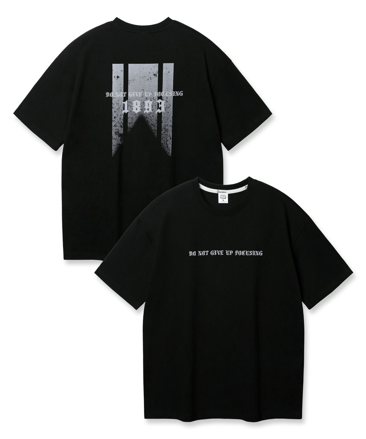 앨빈클로(ALVINCLO) CHASER 오버핏 반팔티 AST4731 (2 COLOR)