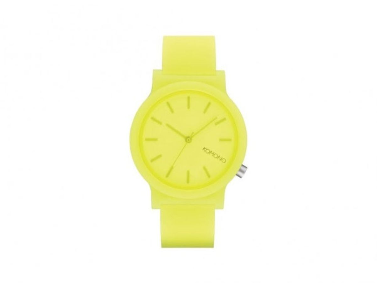 코모노와치(KOMONO WATCH) 모노 글로우 네온 옐로우