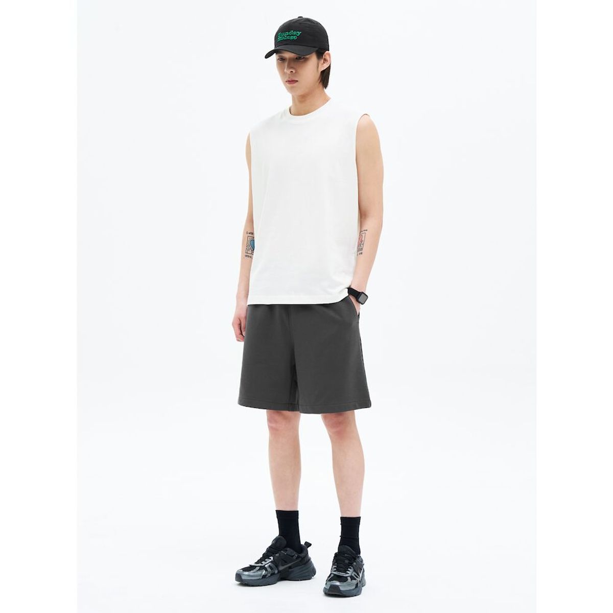 에잇세컨즈(8SECONDS) 데일리 스  쇼츠  애쉬