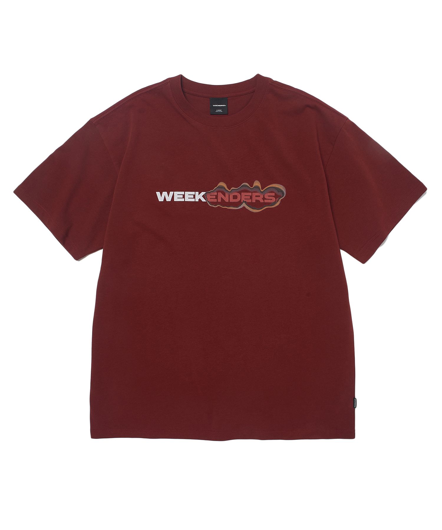 Tシャツ・カットソー WKNDRS PIERROT T-SHIRT 5FT2045 MUSINSA公式 | WKNDRS PIERROT T-SHIRT (BURGUNDY)