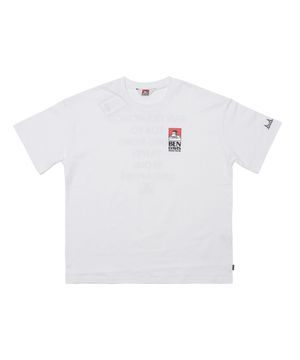 오리지널 시티 프린트 티셔츠 화이트 [오버핏]