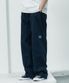 더블니 밴딩 워크 팬츠 네이비