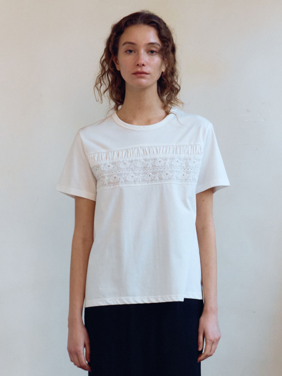 시엔느(SIENNE) Sabrina T-shirt (White)