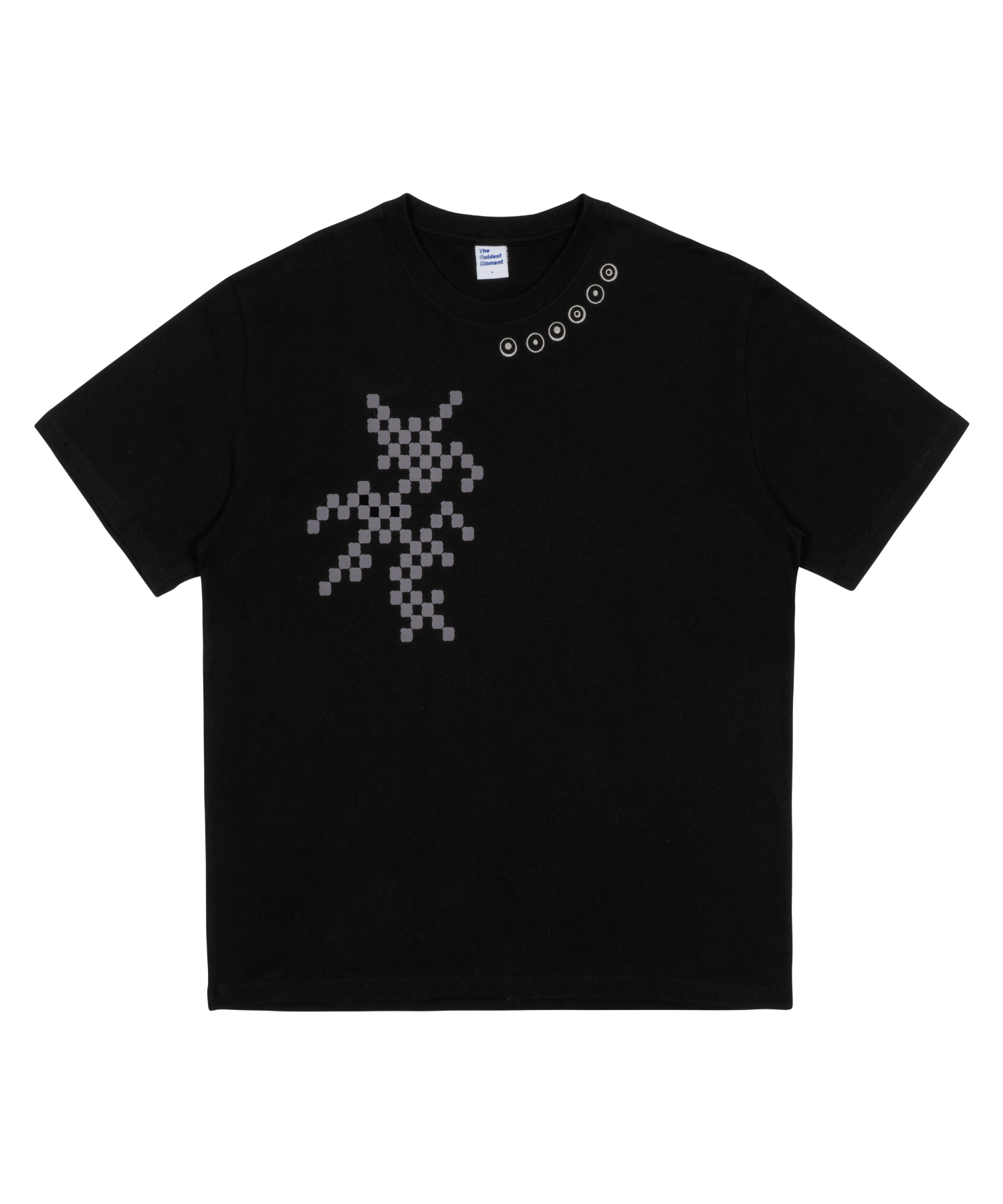 ★2024SS新作★THE COLDEST MOMENT★TCM hamburger T MUSINSA | THE COLDEST MOMENT TCM checker T (black)