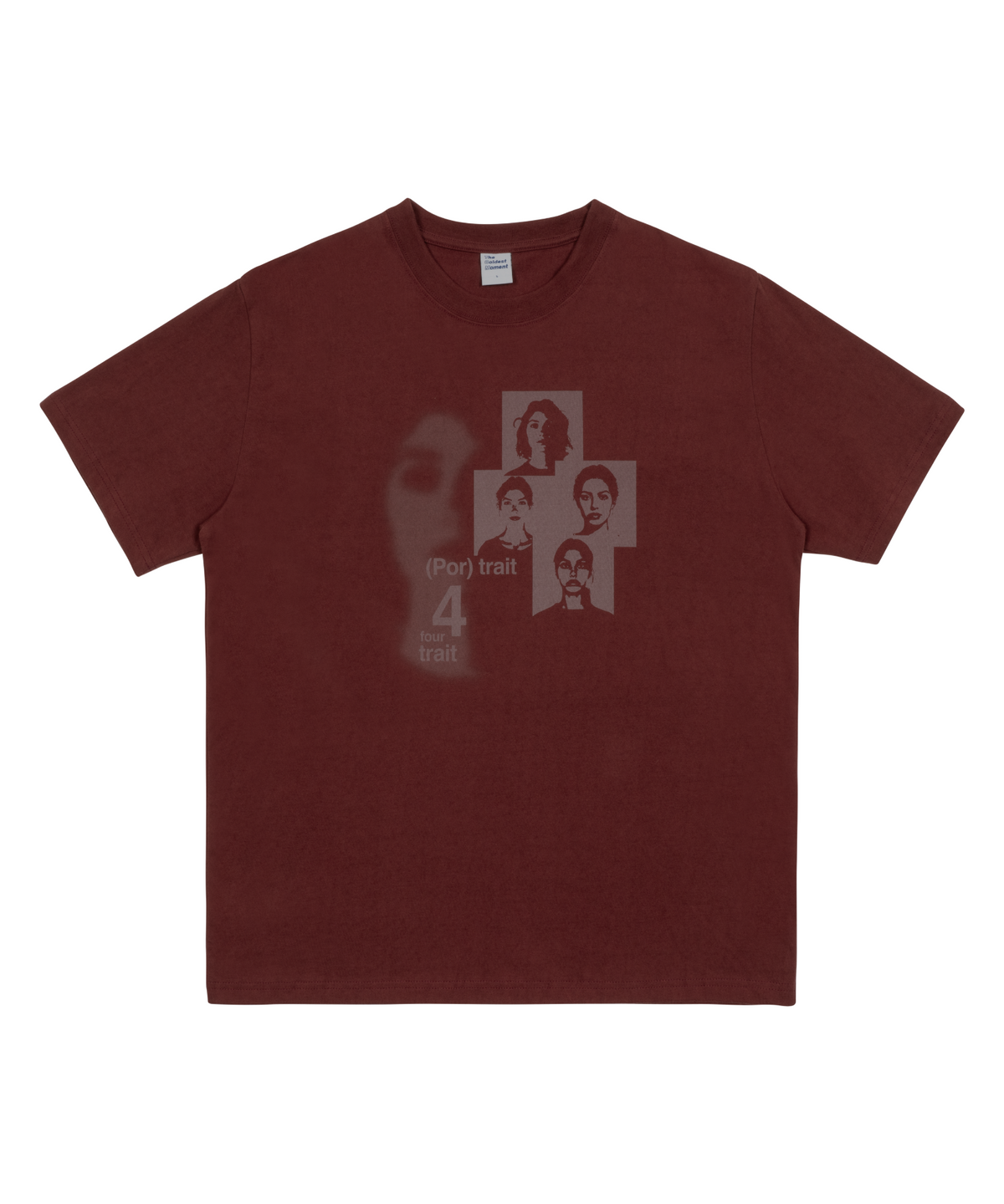 더콜디스트모먼트(THE COLDEST MOMENT) TCM 4trait T (burgundy)