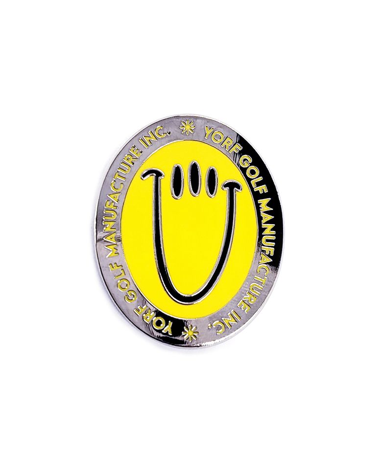 YORF BALL MARKER LEGACY SMILE YELLOW