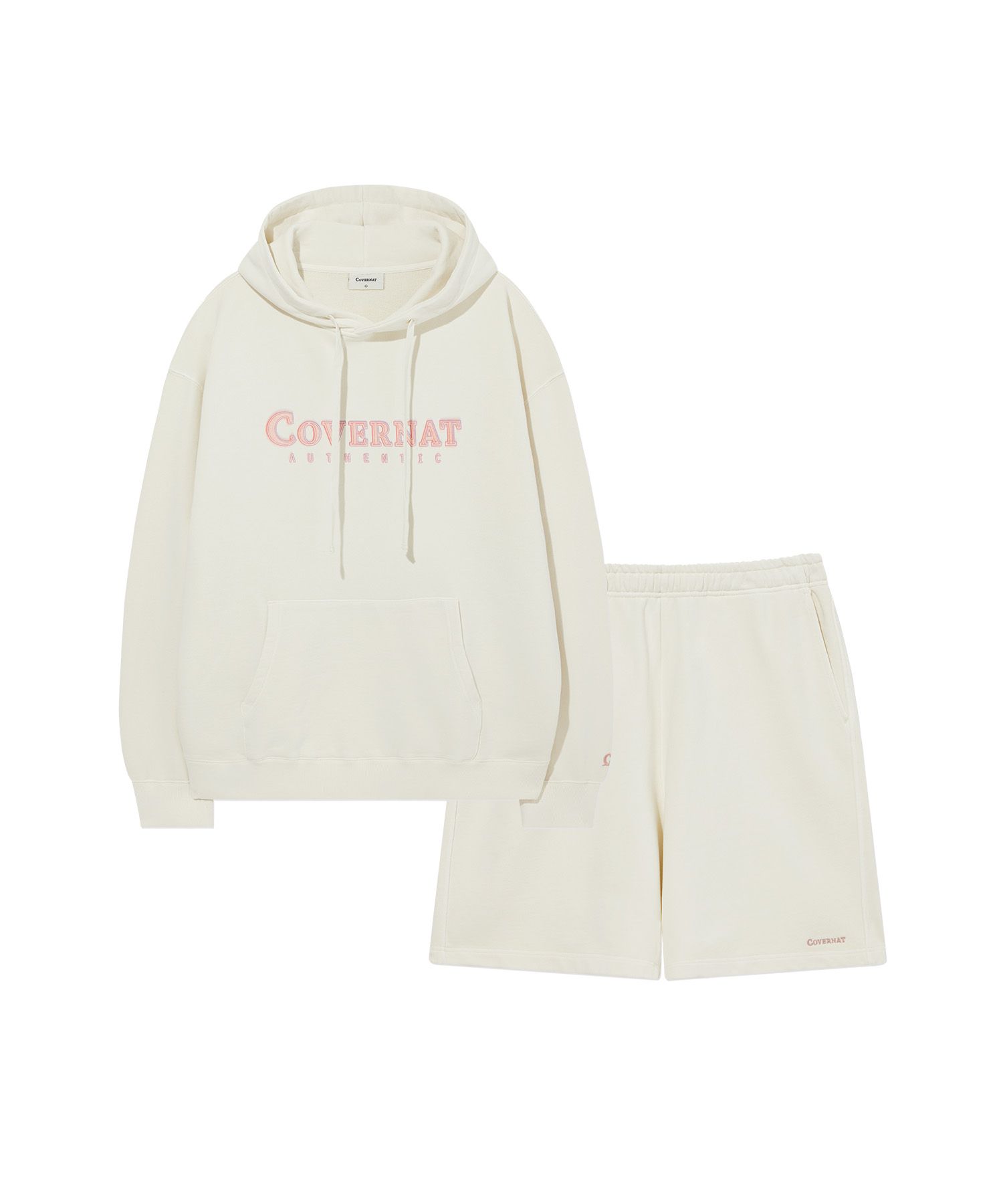 パーカー・フーディ COVERNAT Authentic Logo Dyed Hoodie Ivory MUSINSA | COVERNAT Authentic Logo Dyed Hoodie Ivory