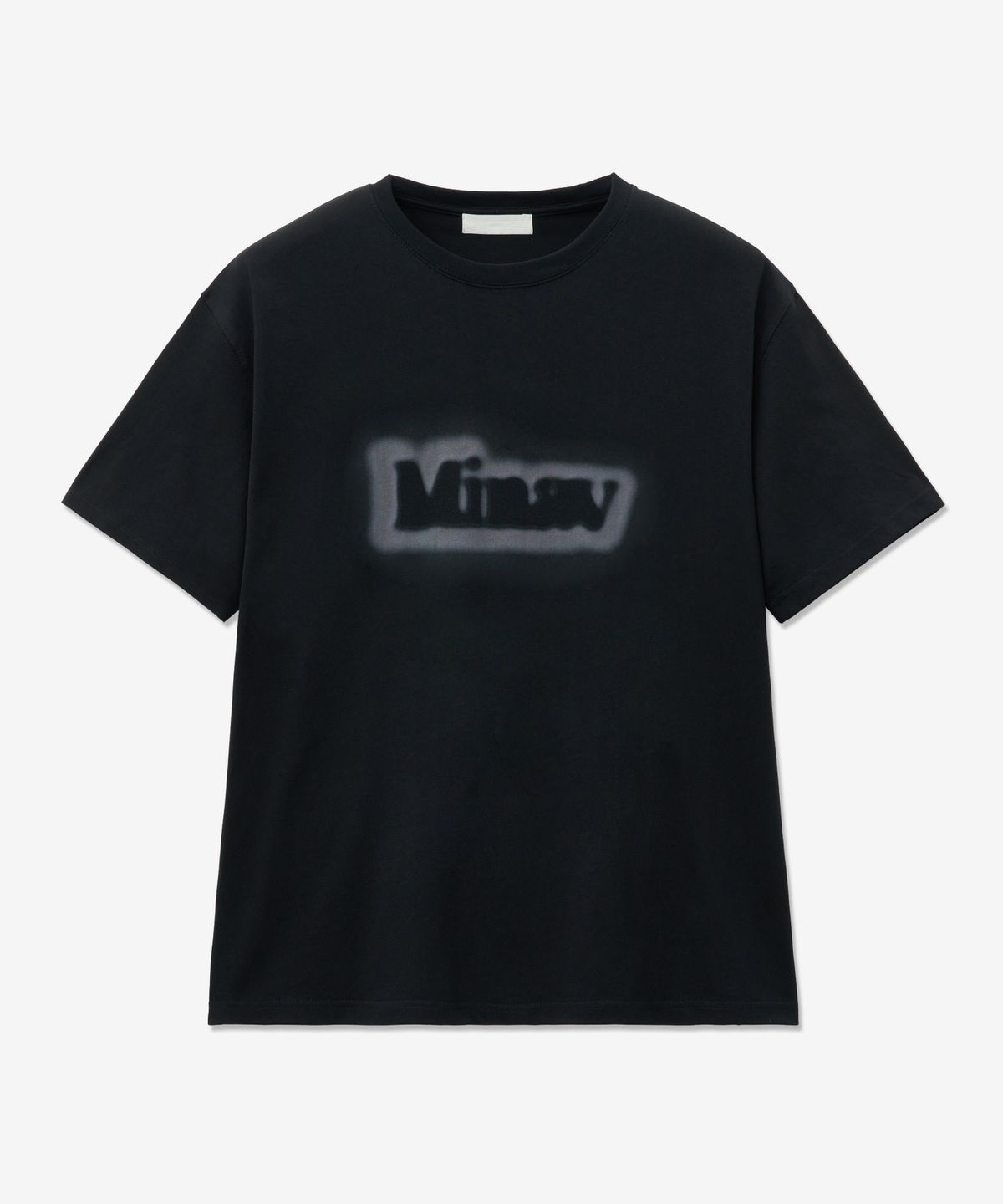 미나브(MINAV) 미나브 쉐도우샤인 반팔 티셔츠 [블랙]