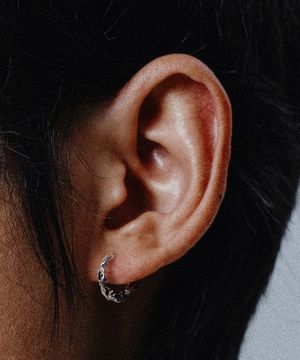 WSM003 Twist Pattern Earrings