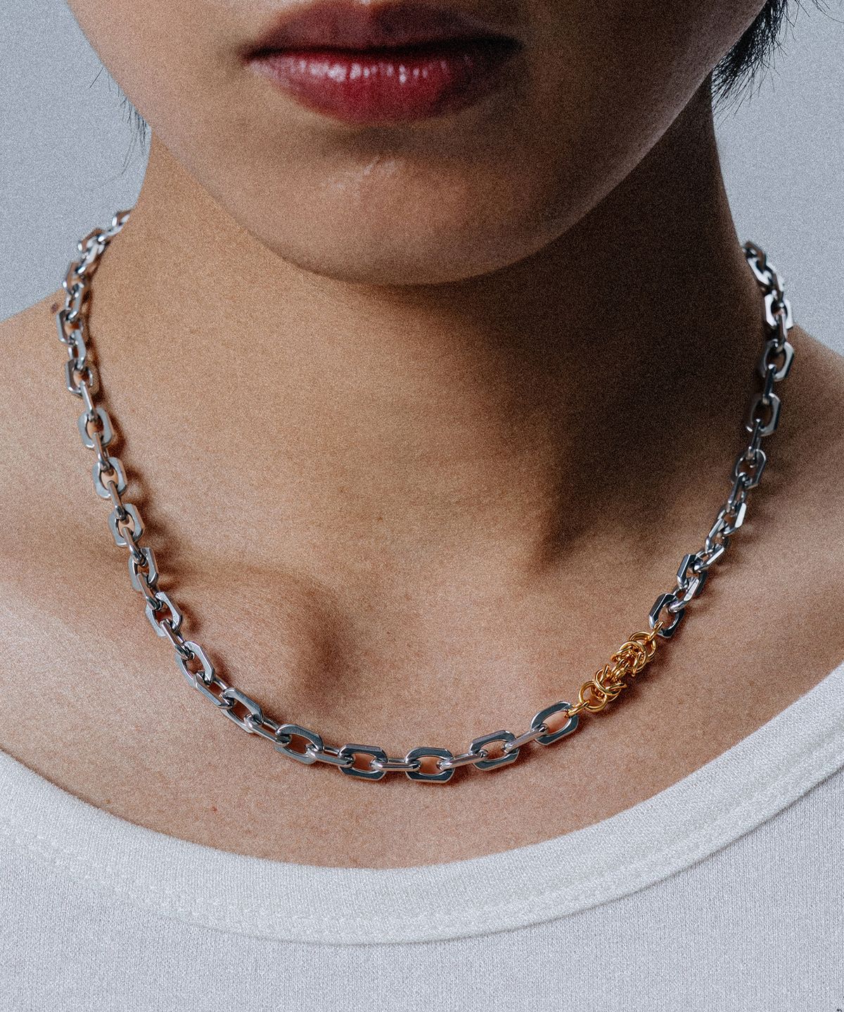 스칼렛또블랙(SCALETTOBLACK) [비투비 착용] WSM009 Multi Chain Necklace