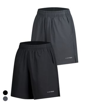 [2PACK] 에어로 터치 러닝 액티브 남녀 스포츠 짐웨어 운동 반바지 쇼츠 W