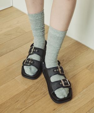 내추럴 버클 메쉬 샌들EBAL157341