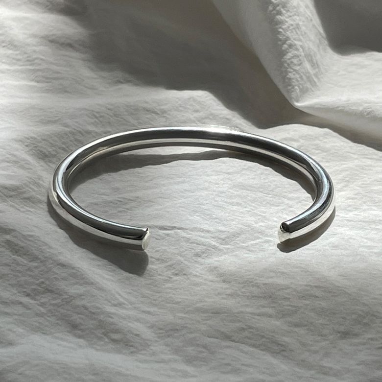 silver925 Hollow Bangle #SB360