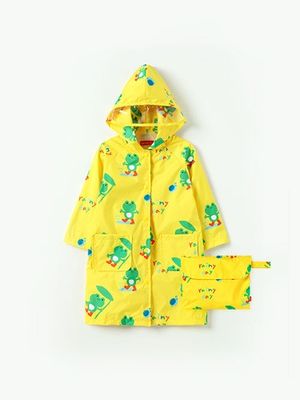 장화신은개구리 레인코트 우비