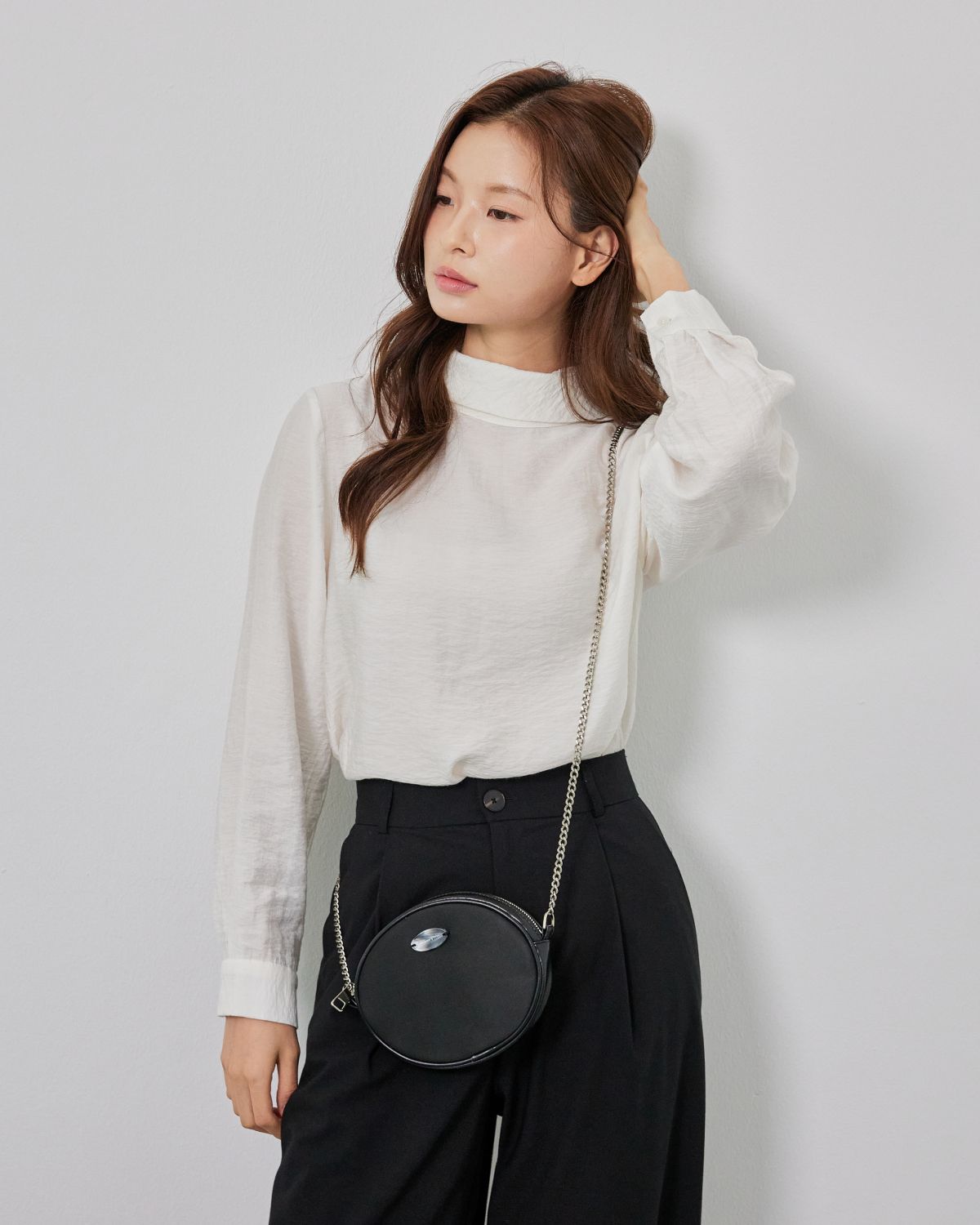 프로젝트 1907(PROJECT1907) [PLASTIC] Oval Chain Bag