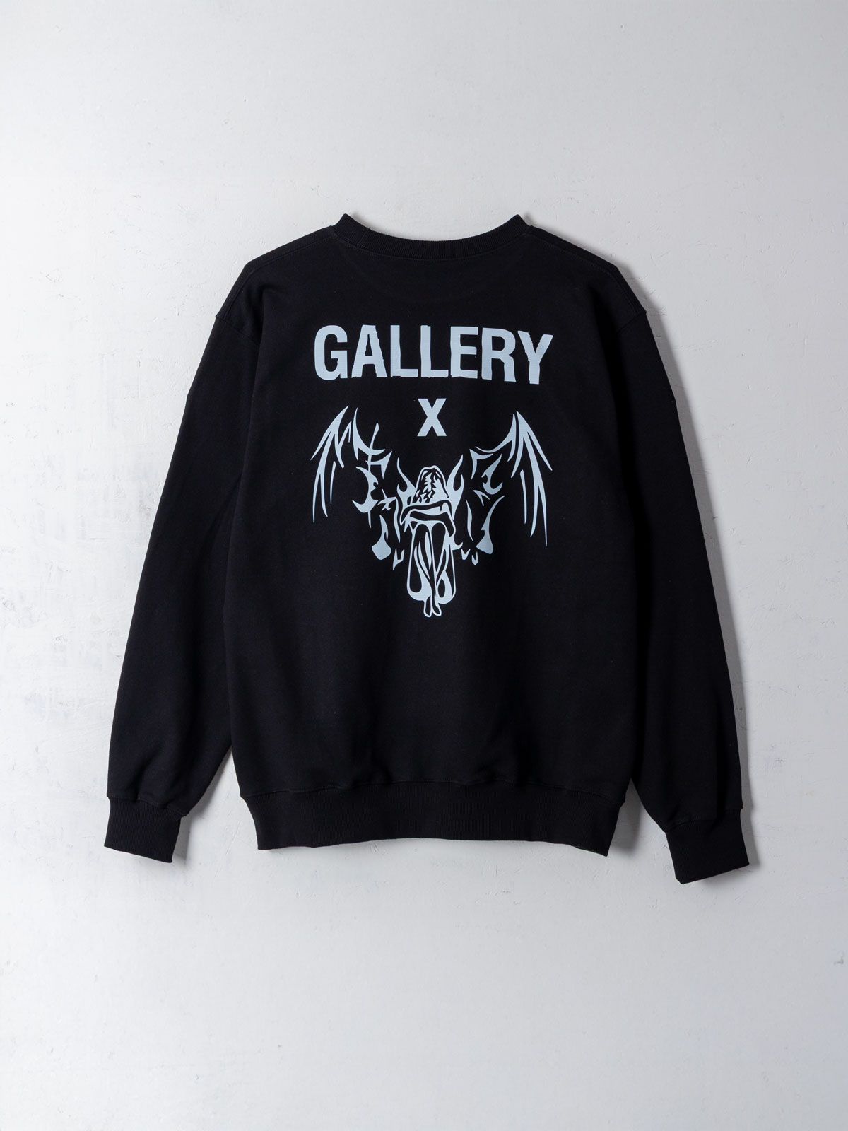 갤러리 엑스(GALLERY X) Gallery X Angel Sweat Shirt Black (Terry)