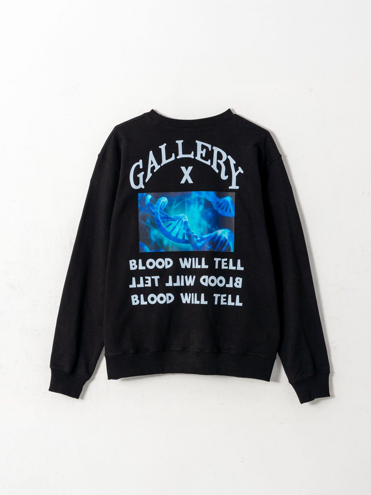 갤러리 엑스(GALLERY X) DNA X Sweat Shirt Black (Terry)