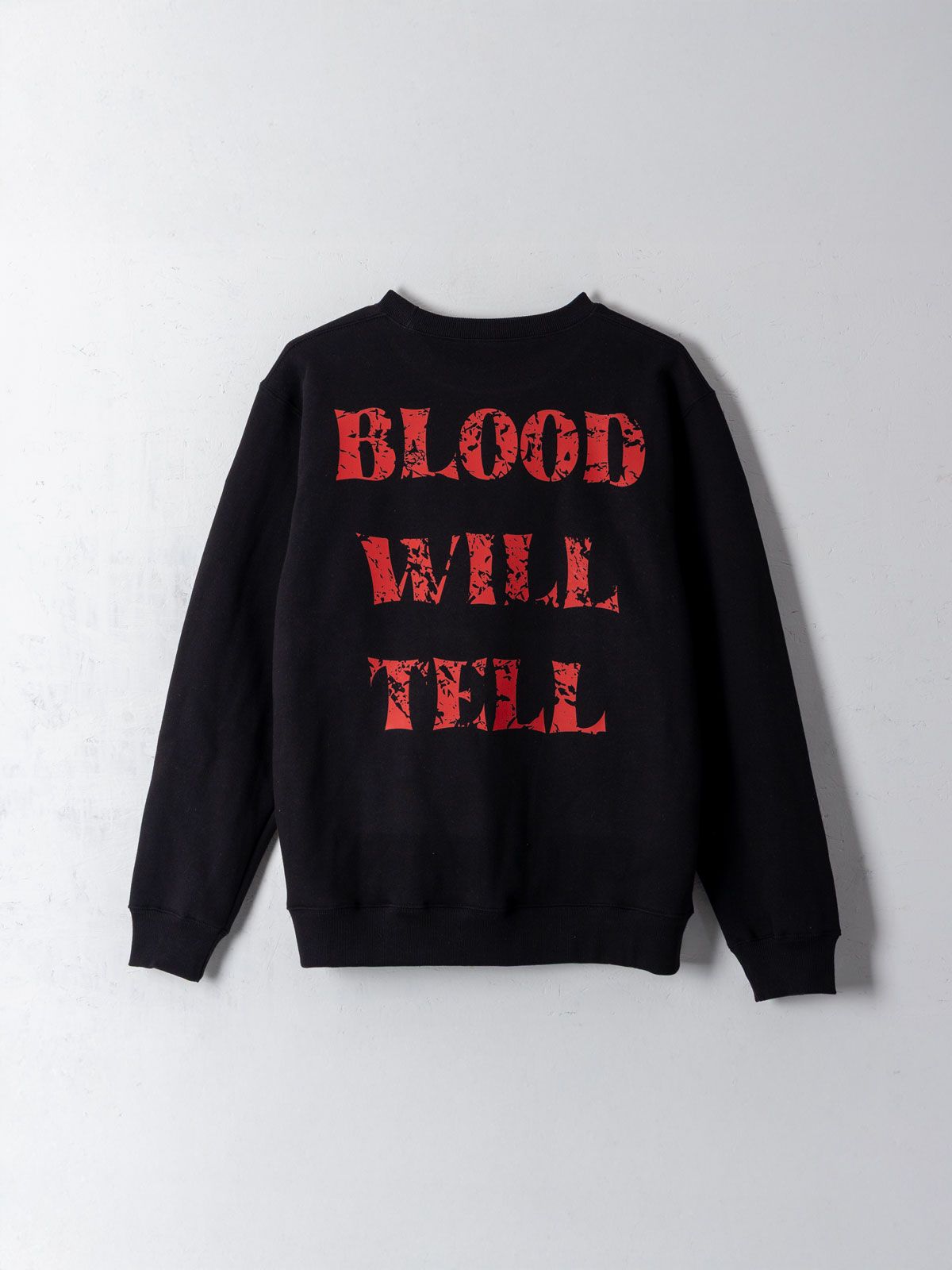 갤러리 엑스(GALLERY X) B.W.T. Sweat Shirt Black_ver.2 (Fleece)