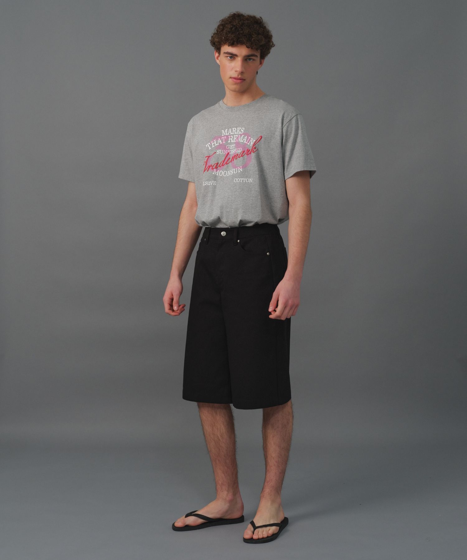 MOONSUN ♥ M.C UNISEX, Bermuda Carpenter Pants MUSINSA | MOONSUN M.C UNISEX, Bermuda Carpenter Pants / Black