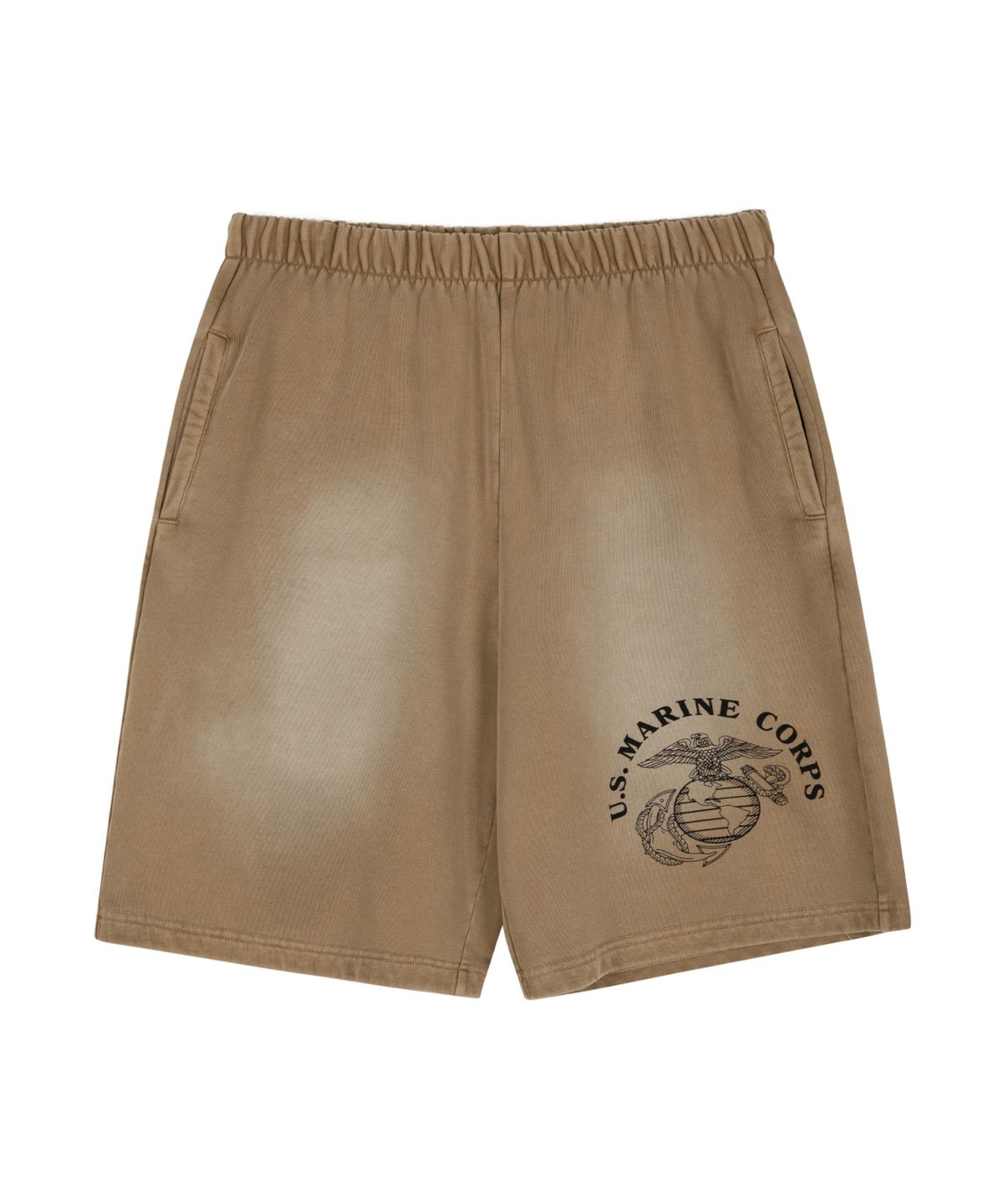 체리 펀치스(CHERRY PUNCHES) USMC 스웨트 쇼츠 (베이지)