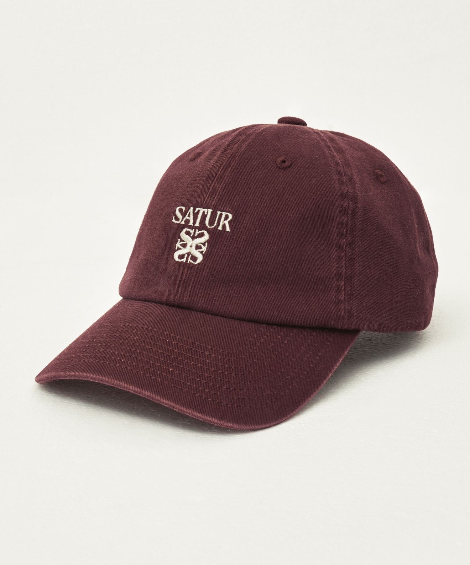 ★SATUR★ Apero Logo Washed Ball Cap MUSINSA | SATUR Apero Logo Washed Ball Cap Burgundy
